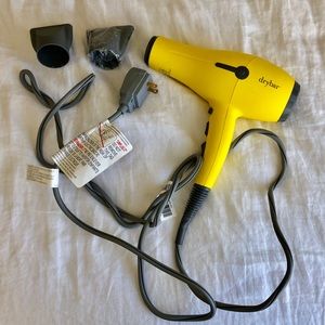 Drybar hair dryer with attachments - new!